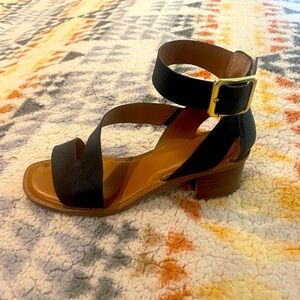 Beautiful Franco Sarto low heeled sandals.